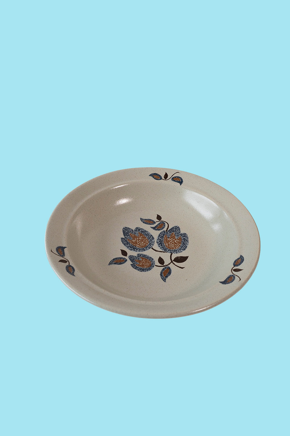 Saint-Amand earthenware deep dish