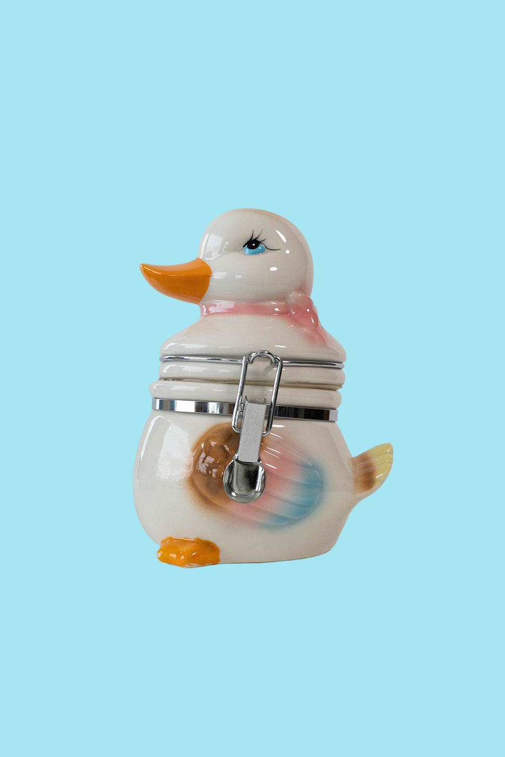 Duck cookie jar