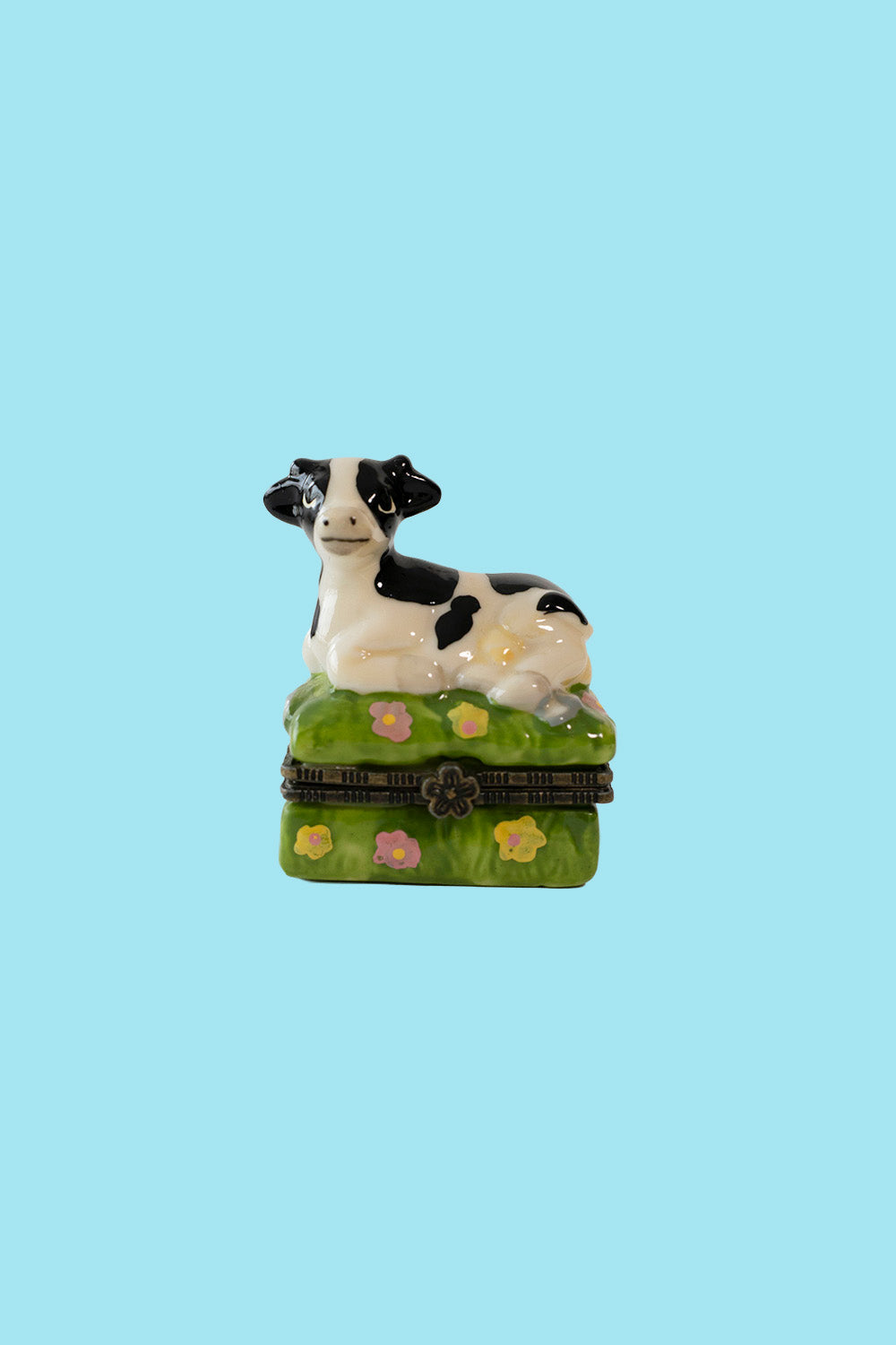 Cow trinket box