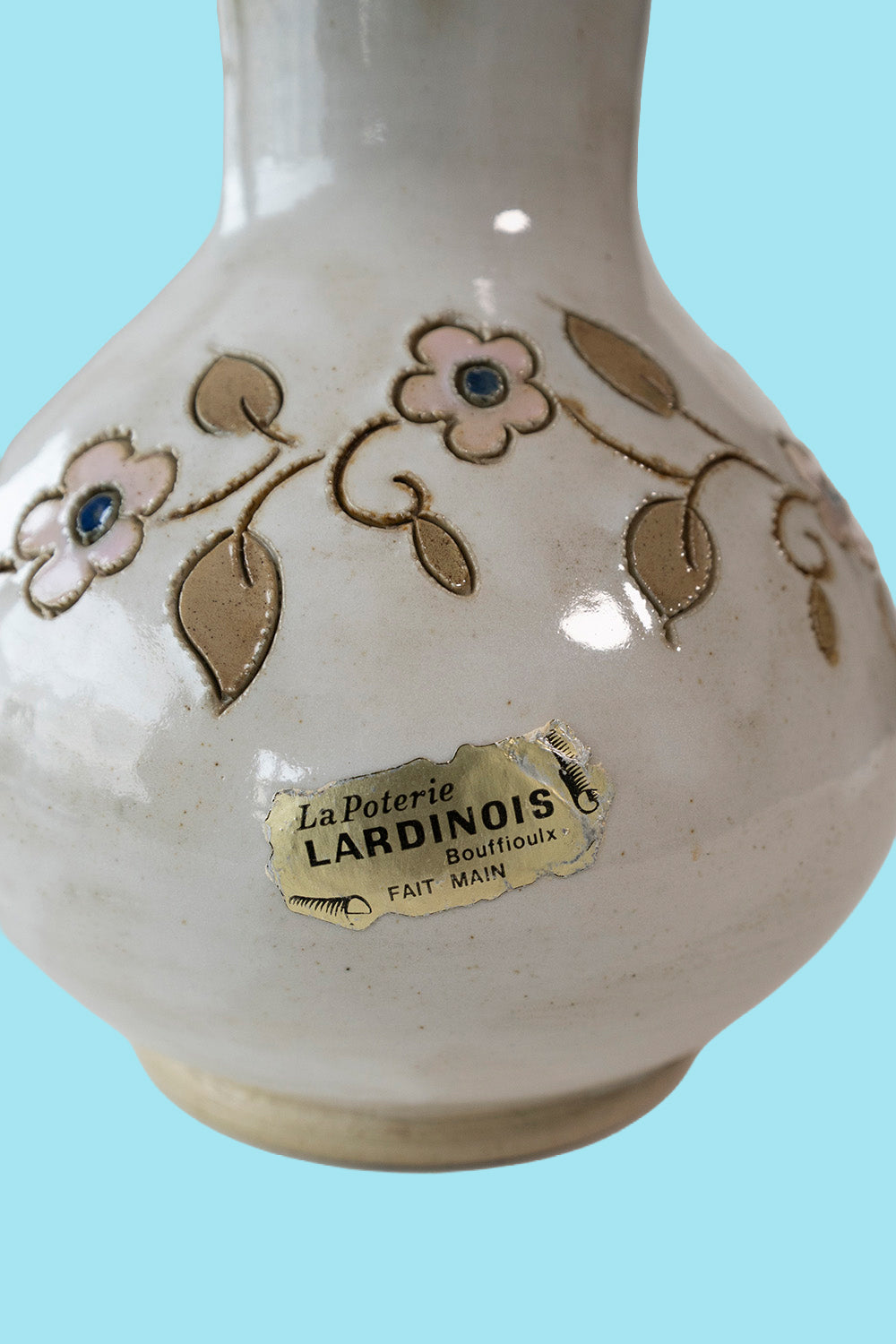 Earthenware vase