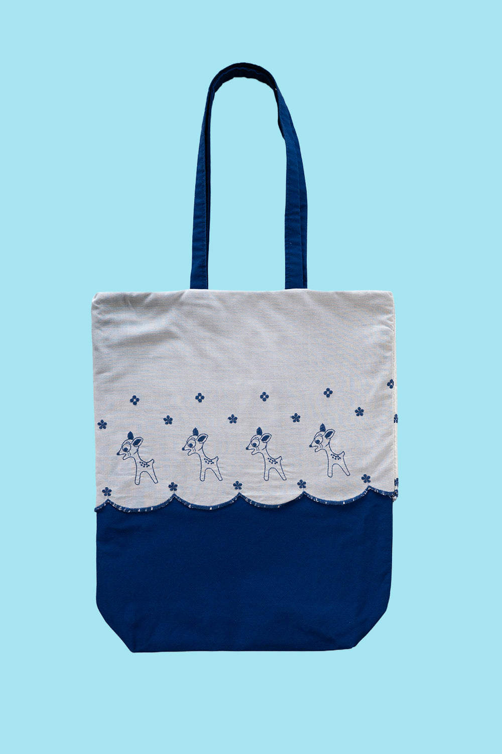 Upcycled tote bag