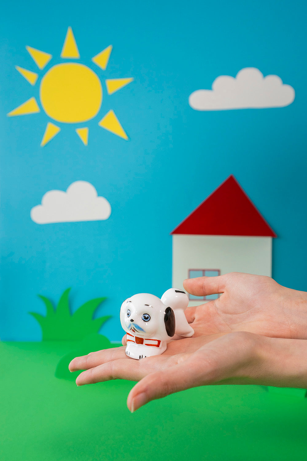 Small dog figurine