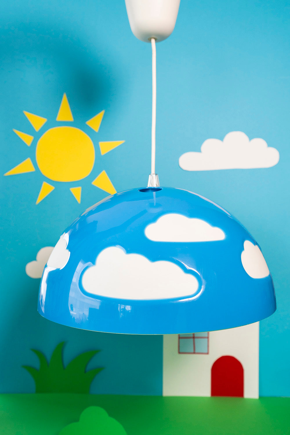 Vintage IKEA cloud ceiling lamp