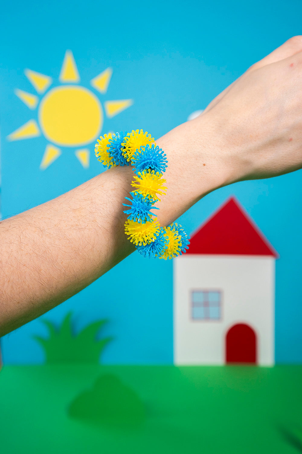 Upcycled bracelet - Sk8r Boi