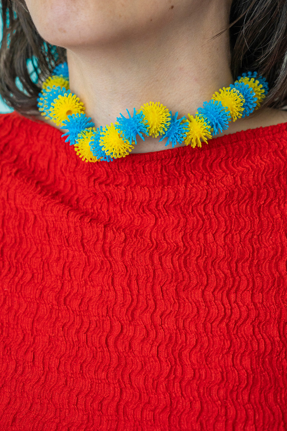 Upcycled necklace - Sk8r Boi