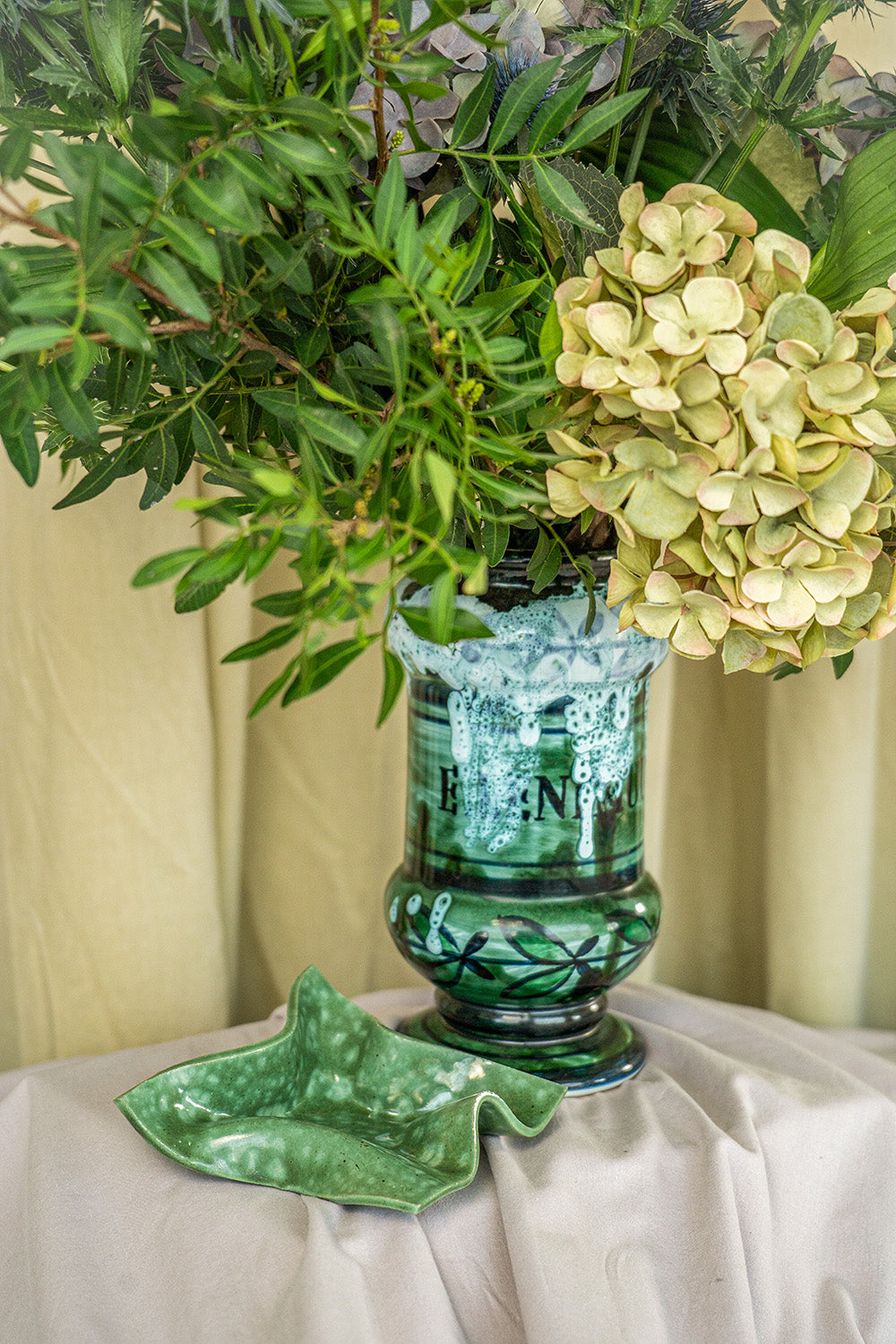 Handmade ceramic ashtray