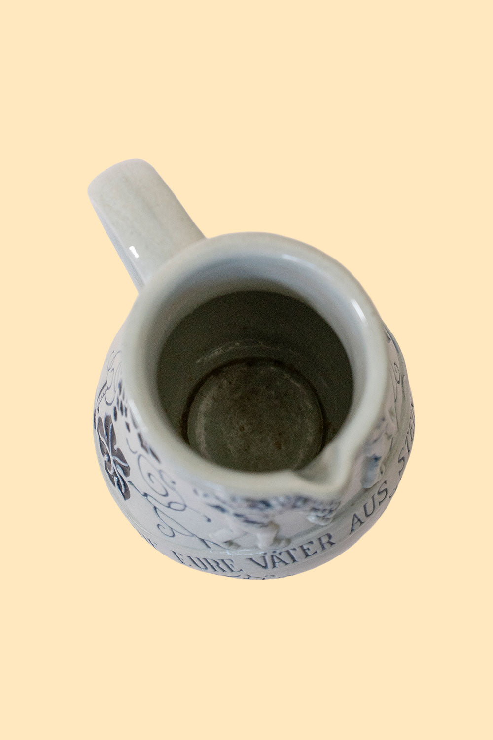 German stoneware wine pitcher