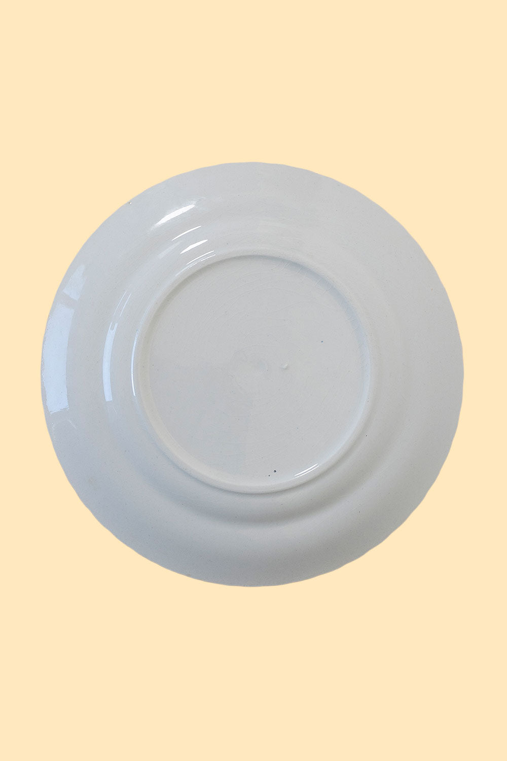 Floral porcelain dessert plate