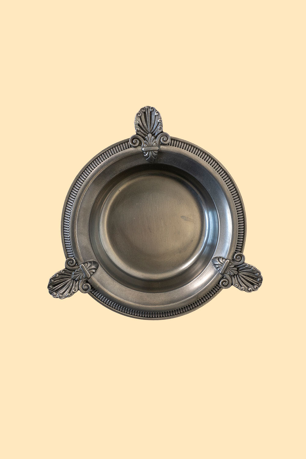Pewter ashtray
