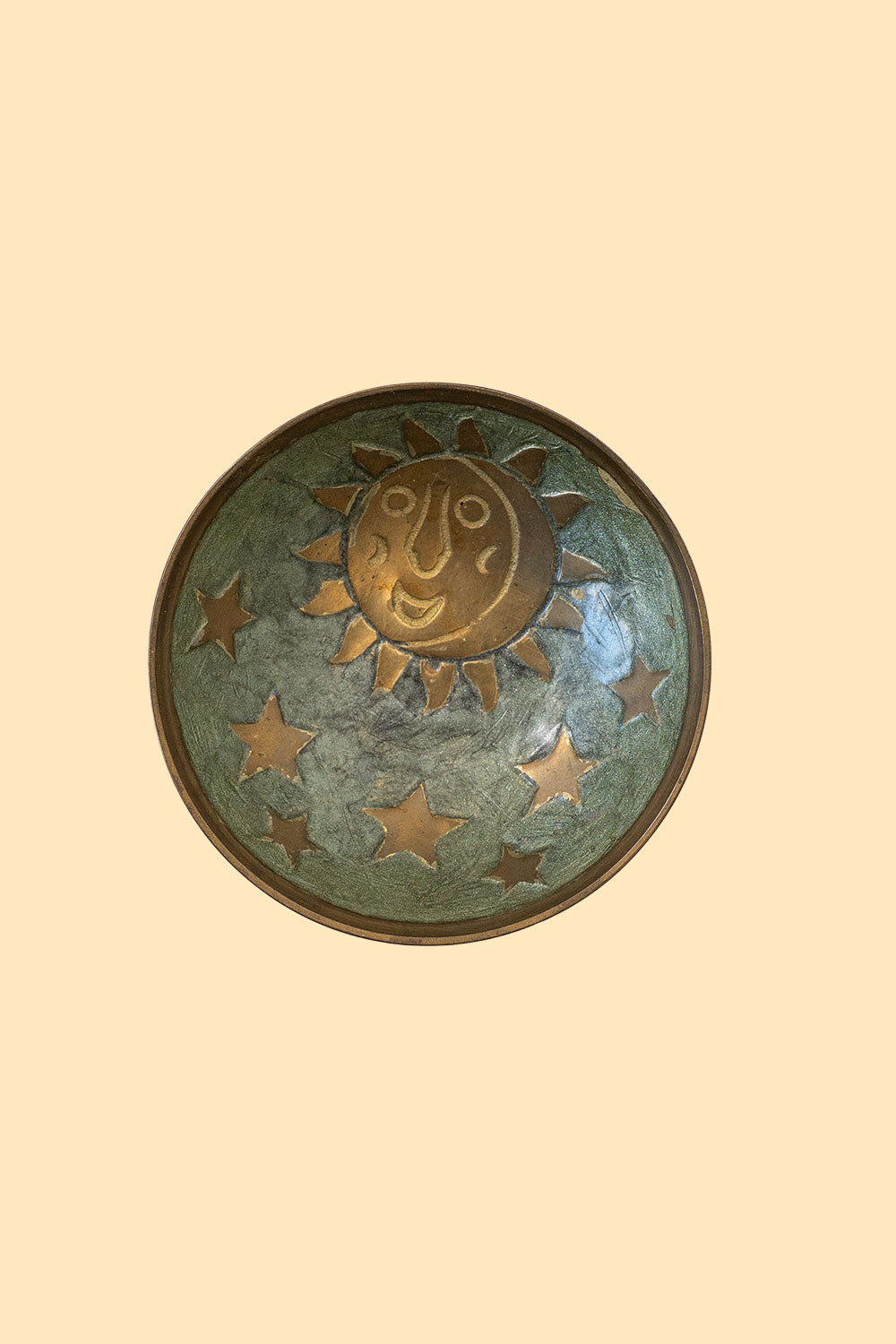 Cloisonné enamel trinket dish