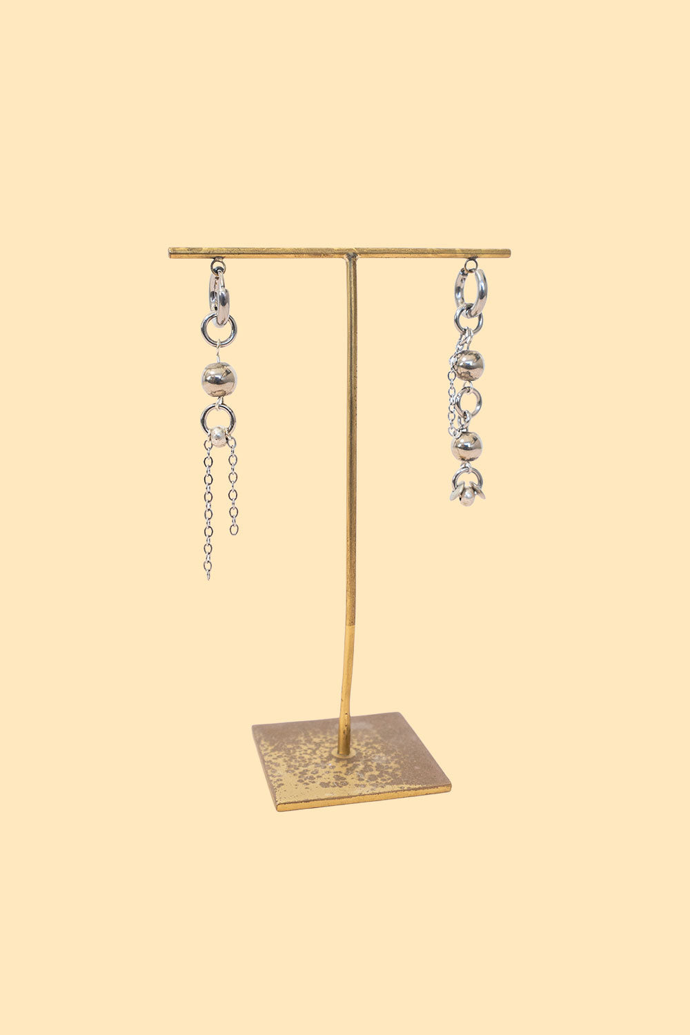 Upcycled earrings - The Moon