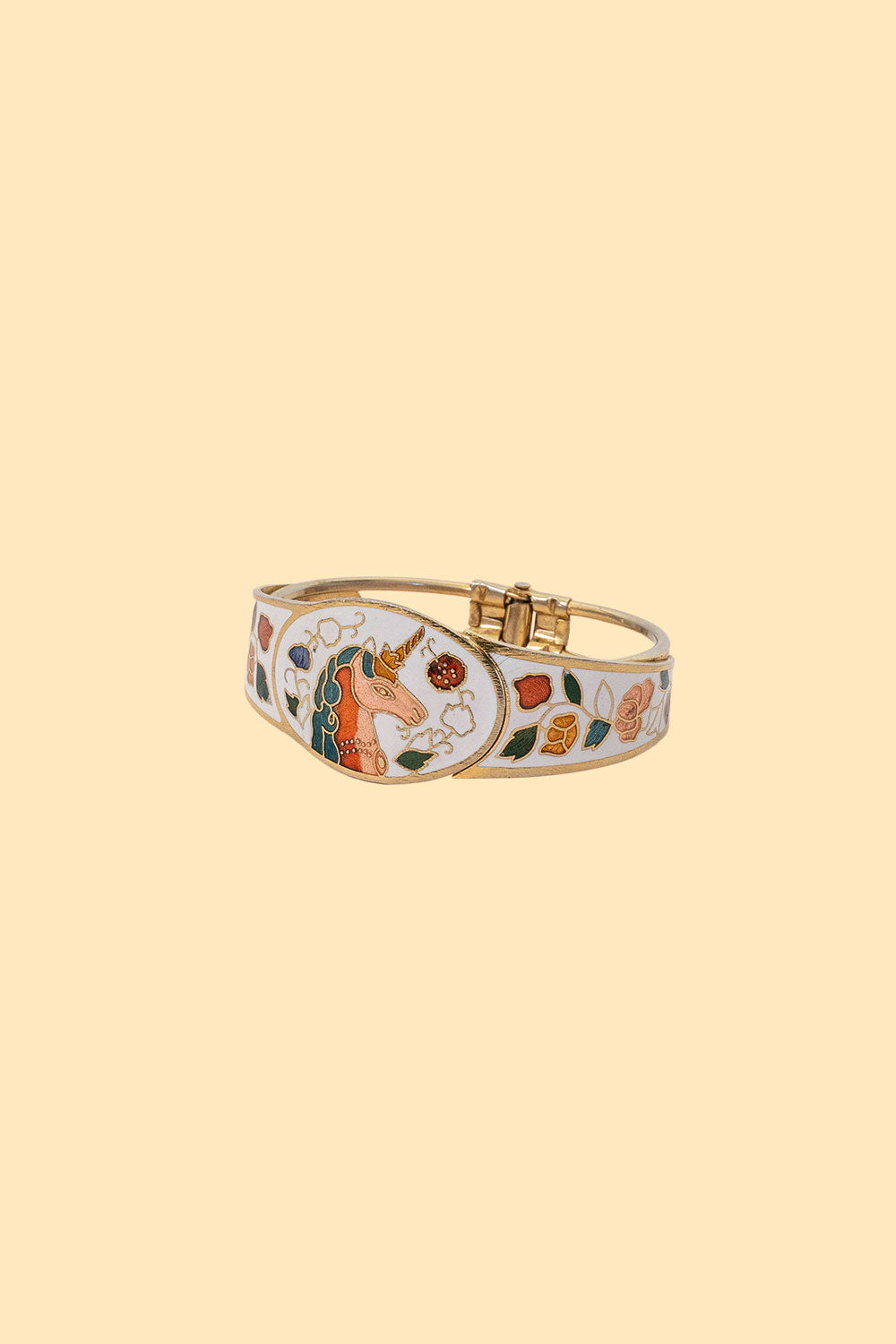 80's cloisonné bracelet
