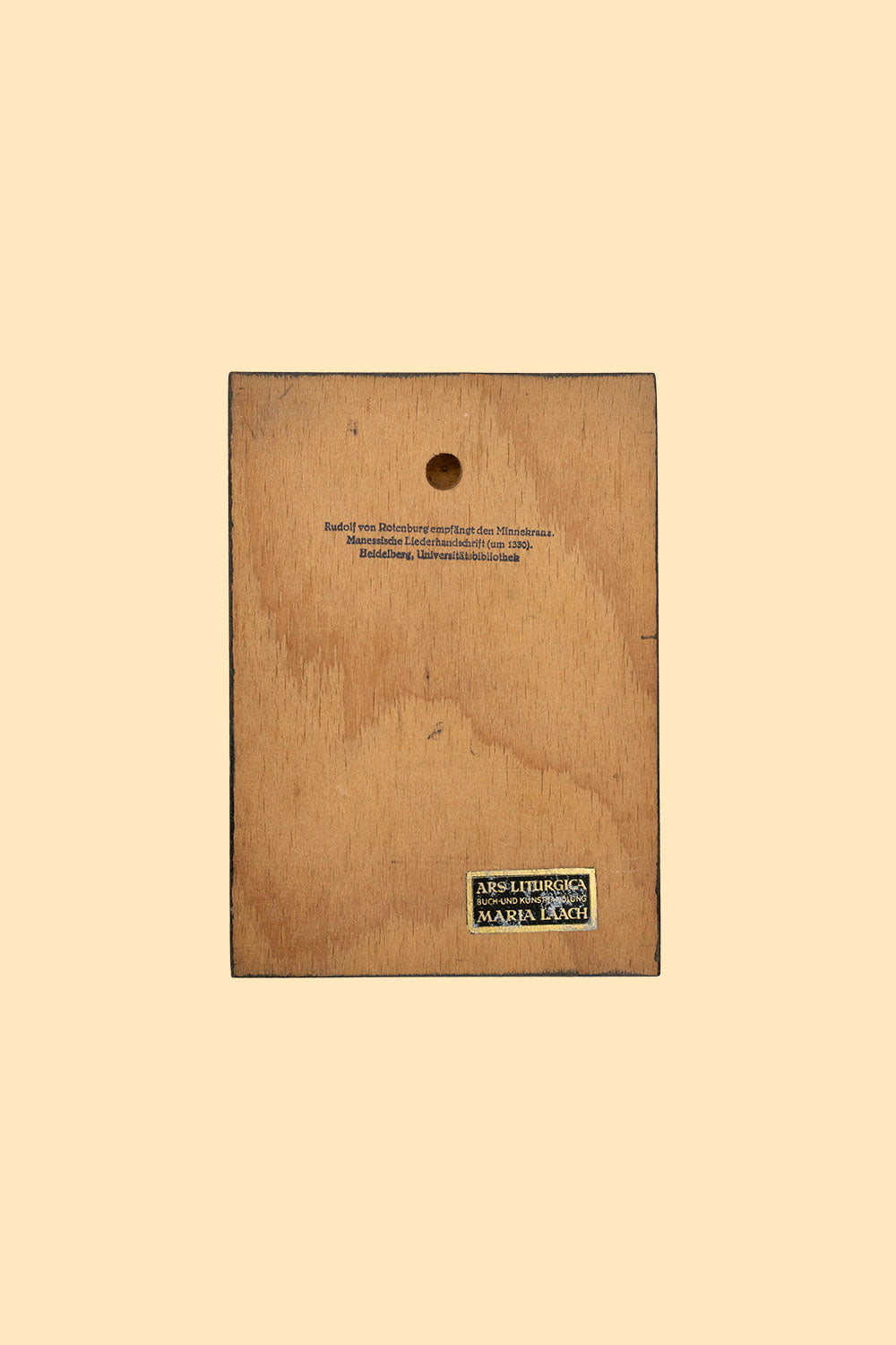 Medieval decorative plaque
