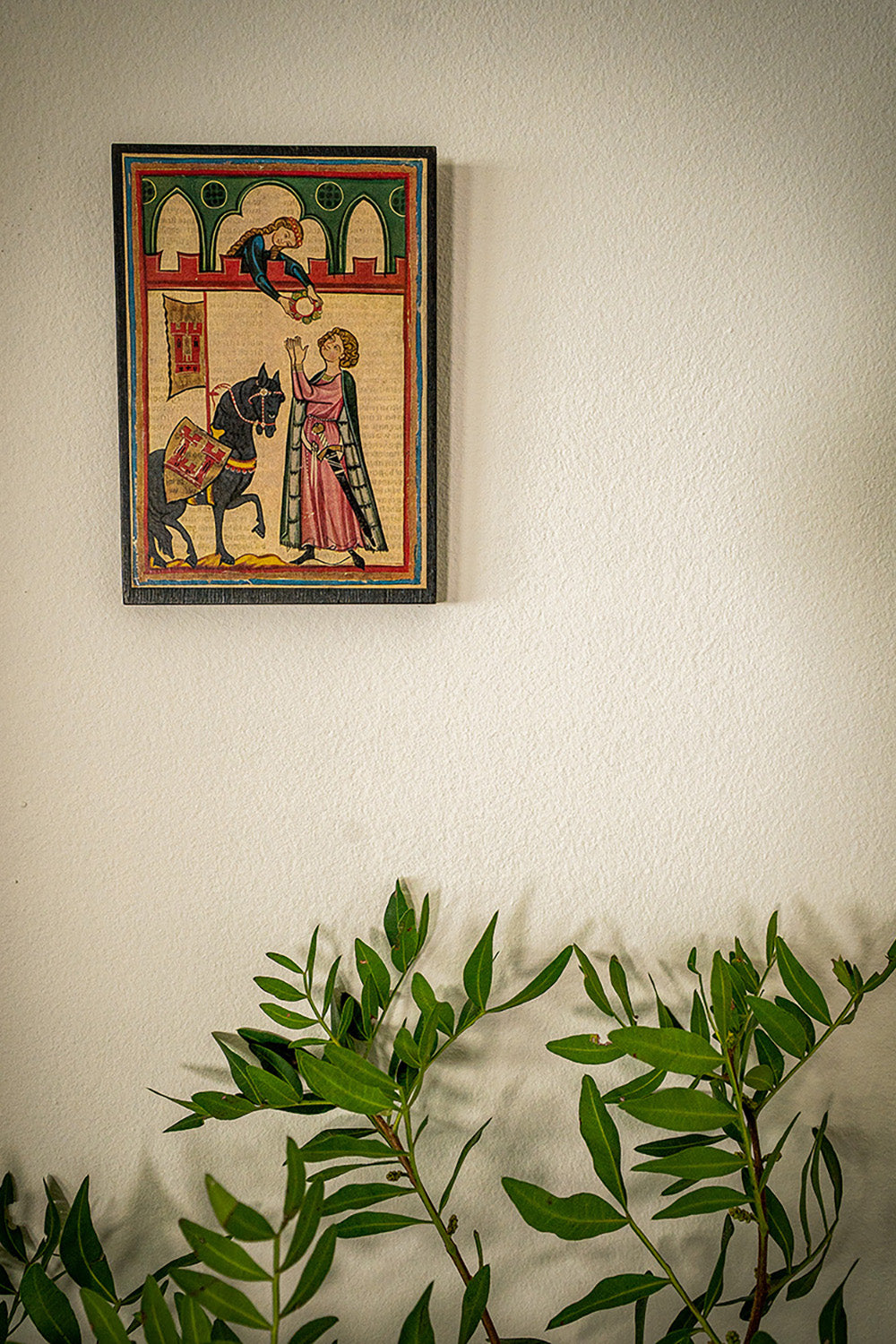 Medieval decorative plaque