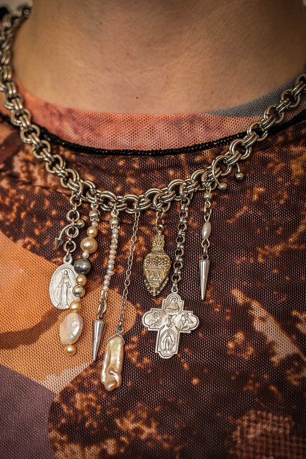 Dangling necklace - The Priestess